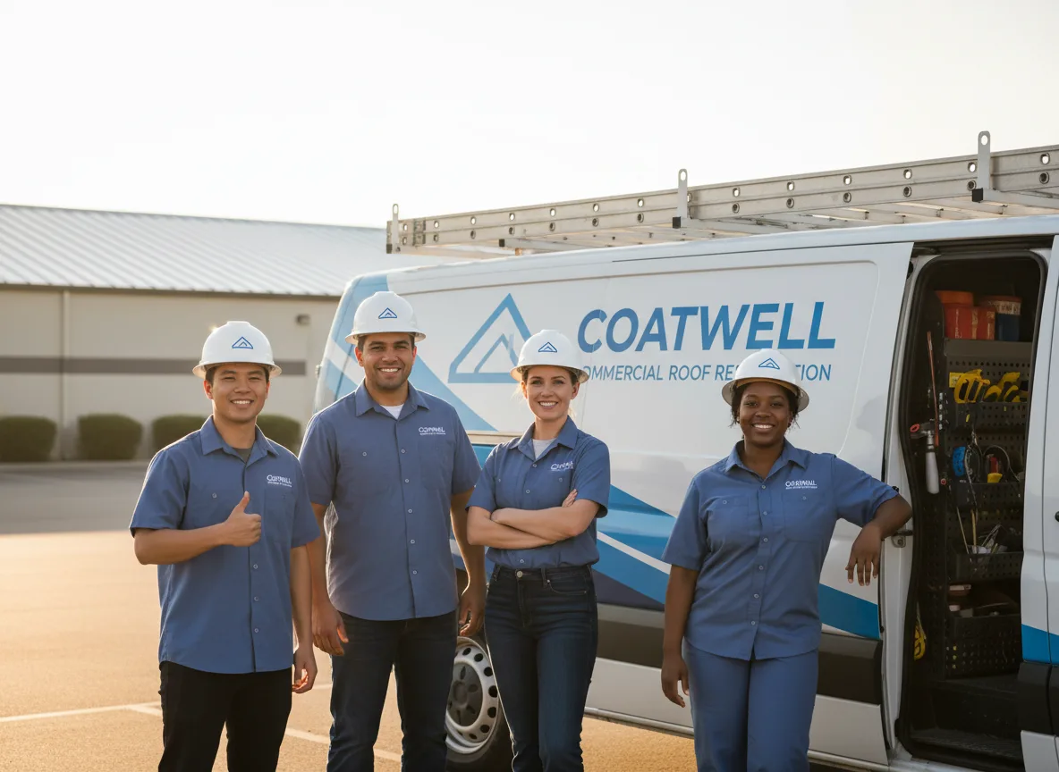 Commercial roof coating company in Randlett, UT